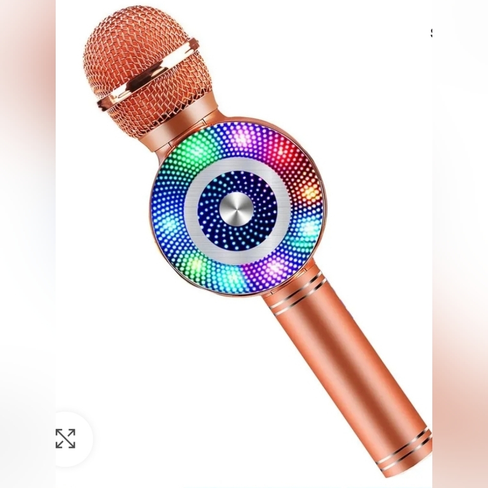 SIMPLY TECH KARAOKE NEW LED Microphone Speaker
